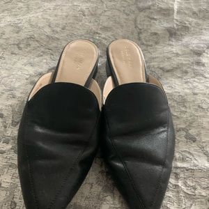 Cole Haan mules Piper -black leather